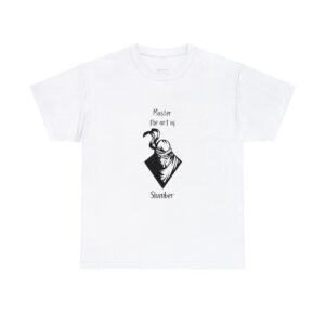 T-shirt Heavy Cotton – Men – Women | S – XL | Neutrals | Master Slumber – Ninja