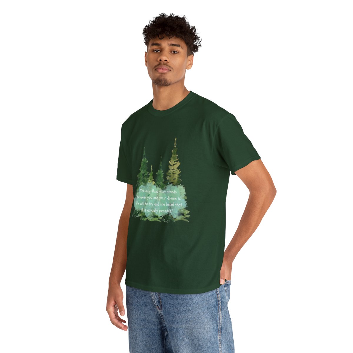 T-shirt Men Big-Tall – Women Plus | 2XL – 5XL | Colors | 100% Cotton | Graphic Tee | Tree – Quote