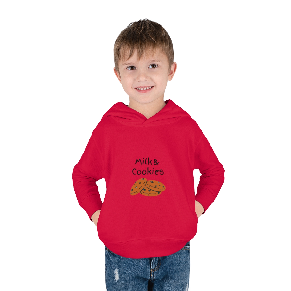 Toddler Hoodie – Milk and Cookies